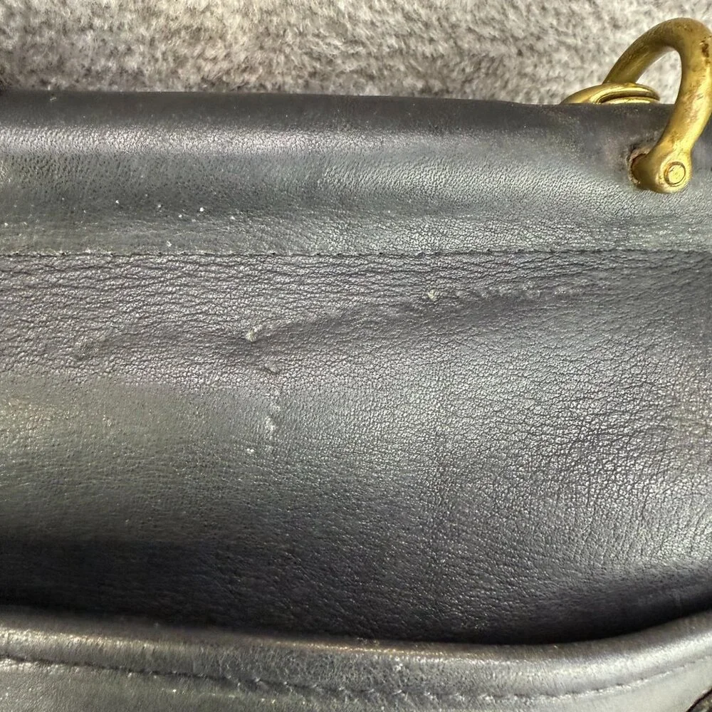 ✅VTG Coach Beekman 5266 Black Leather Briefcase Business Messenger/Laptop Bag - Picture 16 of 16
